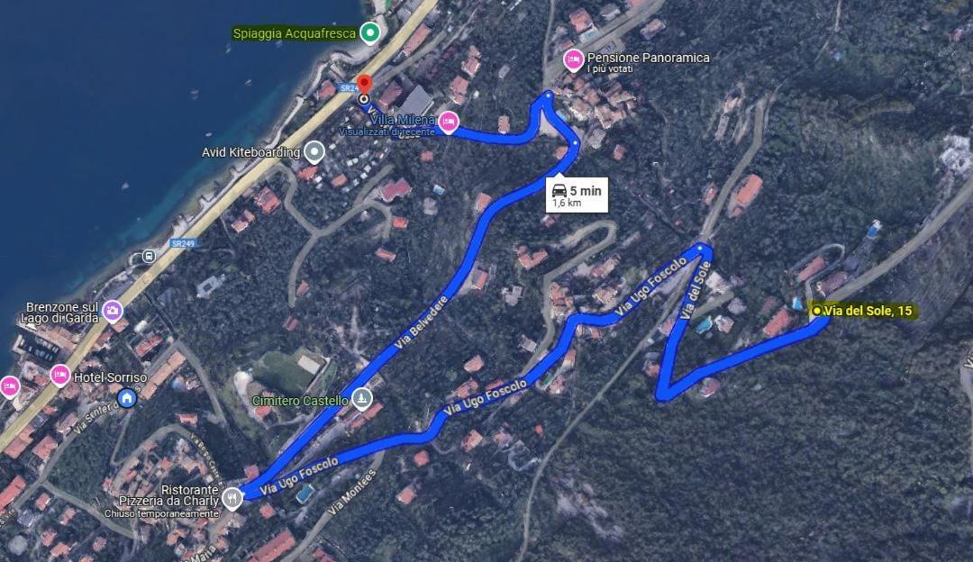 Appartamento Sheila House Brenzone sul Garda Esterno foto